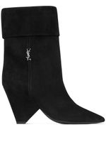 Saint Laurent bottines Niki 85 mm - Noir