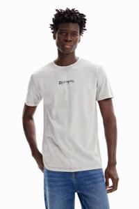 T-shirt uitgewassen aliens - WHITE - M