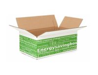 Energiebespaarbox Doos met opdruk