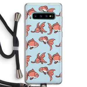 Blub: Samsung Galaxy S10 Plus Transparant Hoesje met koord