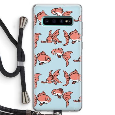 Blub: Samsung Galaxy S10 Plus Transparant Hoesje met koord