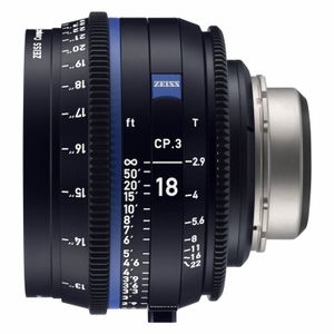 Zeiss Compact Prime CP.3 18mm T2.9 Sony FE-vatting