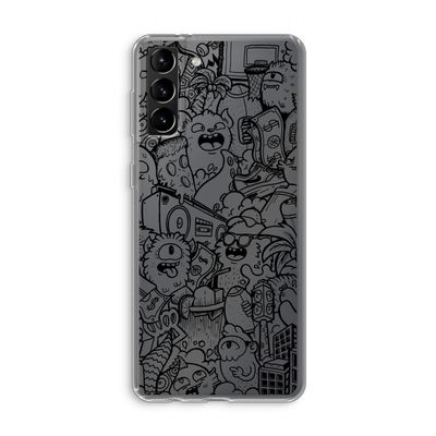 Vexx Black City : Samsung Galaxy S21 Plus Transparant Hoesje