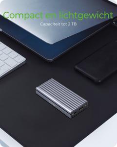 ICY BOX IB-1817M-C31 SDD-behuizing Grijs M.2
