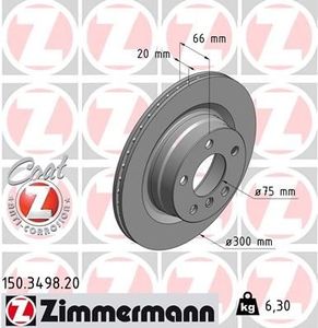 Remschijf Coat Z 150349820