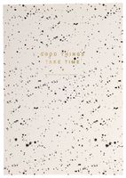 HEMA Schrift 25.5x18 Gelinieerd Stippen - thumbnail