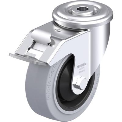 Blickle LER-POEV 100KA-FI-SG Plaatstalen zwenkwiel Wieldiameter: 100 mm Draagvermogen (max.): 150 kg 1 stuk(s)