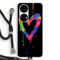 Melts My Heart: Huawei P50 Transparant Hoesje met koord