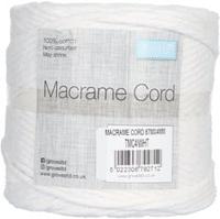 Trimits Macramé Cord Cotton 87m x 4mm 13 White