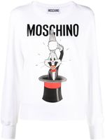 Moschino sweat à imprimé Bugs Bunny - Blanc - thumbnail