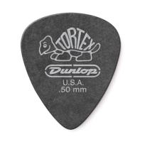 Dunlop Tortex Pitch Black Standard Plectrum 0.50mm - Per Stuk