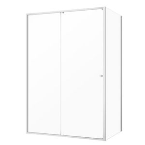 Sealskin Contour Douchecabine met Schuifdeur 140x90 cm 6 mm Helder Glas RVS