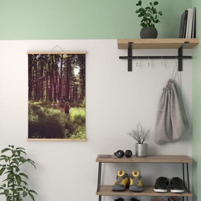 Poster met posterhanger - 50x75 - glanzend