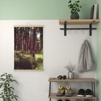 Poster met posterhanger - 50x75 - glanzend