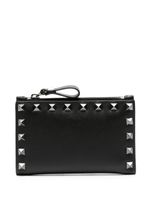 Valentino Garavani portefeuille pliant Rockstud - Noir