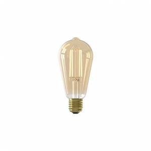 Calex Lichtbron E27 Goud - Glas - 6x14x6cm (BxHxD)