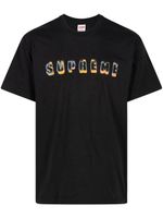 Supreme t-shirt en coton à logo imprimé - Noir - thumbnail