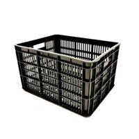 Koniger pvc krat middel zwart 32l 41x31x23