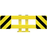 Moravia 198.25.566 Stellingbescherming verstelbaar Zwart, Geel (l x b x h) 620 x 900 x 465 mm