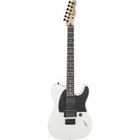 Fender Jim Root Telecaster EB Flat White elektrische gitaar met deluxe black tweed koffer - thumbnail
