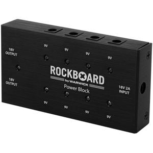 RockBoard Power Block Multi Power Supply multi-voeding voor effectpedalen