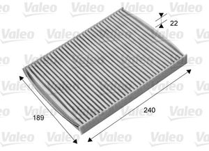 CABIN AIR FILTER FORD FIESTA (10/08->) 715661