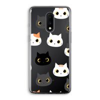 Katten: OnePlus 7 Transparant Hoesje