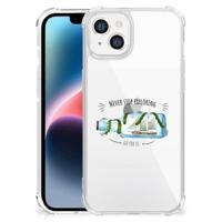Apple iPhone 14 Plus Stevig | Bumper Hoesje | Boho Bottle