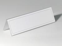 Durable tafelnaambord - 10,5/21 x 29,7 cm - Transparant - 25 stuks - thumbnail