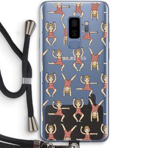 Gymboys: Samsung Galaxy S9 Plus Transparant Hoesje met koord