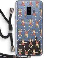 Gymboys: Samsung Galaxy S9 Plus Transparant Hoesje met koord