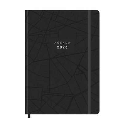 Agenda A4 2023 Map - Hardcover (8719231393233)