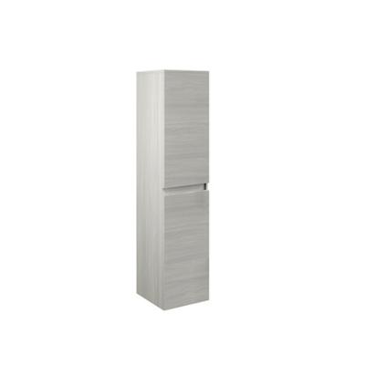 Hoge Kast Go By Van Marcke Limone 140x34 Cm Grijze Eik