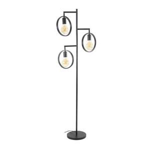 Hoyz - Vloerlamp Ring 3 Lampen - Charcoal