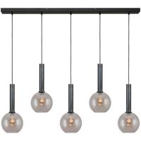 Masterlight HanglampBella 2 Dappled oil met goud glas - 2981-66-130-5-02-20
