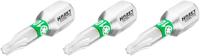 HAZET Bit 2223N-T10/3 · 1/4 inch (6,3 mm) zeskant massief · Binnen-TORX®-profiel · 3-delig · SW T10