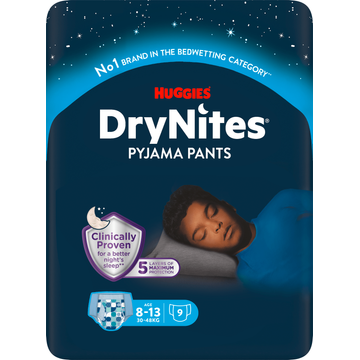 DryNites Absorberende Nachtbroekjes Boy 8 tot 13 Jaar bij Jumbo