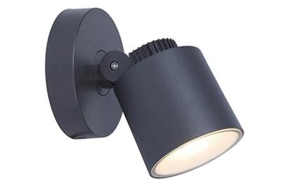 Buitenspot zwart led verstelbaar &apos;Explorer&apos; 3000k warm wit