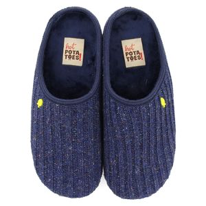 Hot Potatoes Pantoffels Leonding 64668 Blauw maat