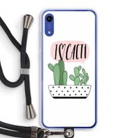 I love cacti: Honor Play 8A Transparant Hoesje met koord