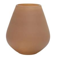 Vase The World Tasman S matte sand Ø18 x H20 cm