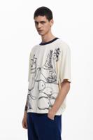 T-shirt met korte mouwen stilleven - WHITE - M