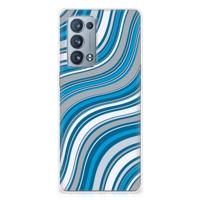 OPPO Reno 6 Pro Plus 5G | TPU bumper | Waves Blue