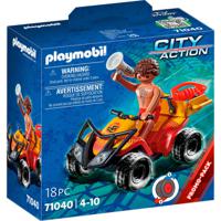 PLAYMOBIL City Action Badmeester Quad 71040 - thumbnail