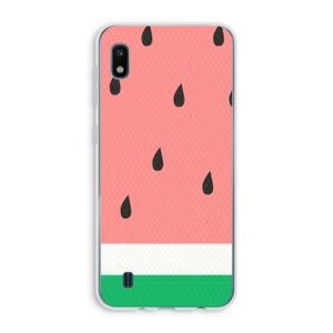 Watermeloen: Samsung Galaxy A10 Transparant Hoesje