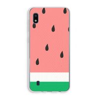 Watermeloen: Samsung Galaxy A10 Transparant Hoesje