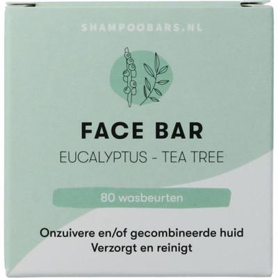 Shampoobars Face bar eucalyptus & tea tree