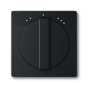 Busch-Jaeger centraalplaat voor ventilatorschakelaar 1740 DRL-885-503 zwart mat