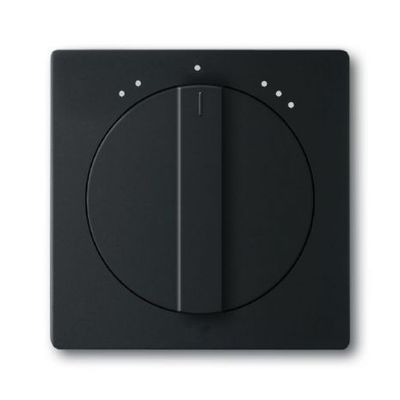 Busch-Jaeger centraalplaat voor ventilatorschakelaar 1740 DRL-885-503 zwart mat