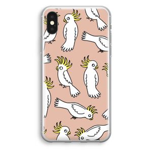 Papegaai: iPhone X Transparant Hoesje